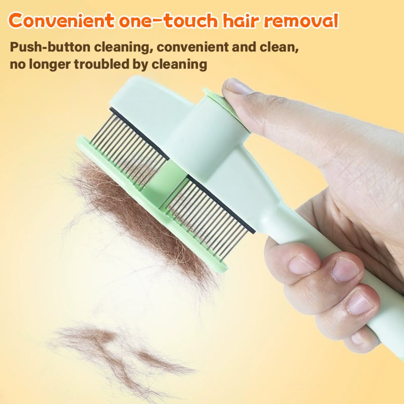 Cleaning Pet Flea Comb Grooming Brush