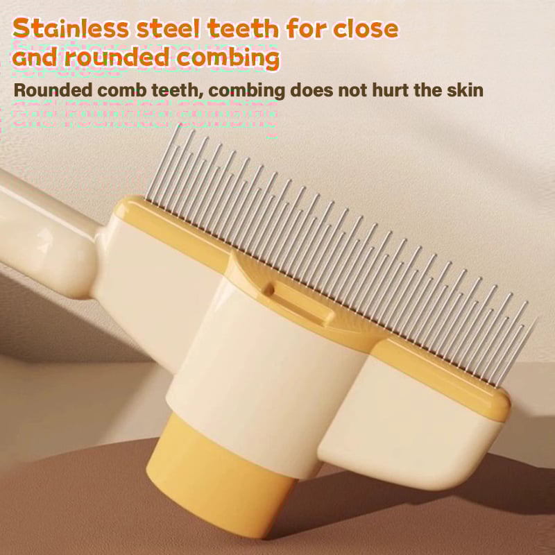 Cleaning Pet Flea Comb Grooming Brush