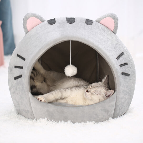 Whiskers Cave Cat Bed