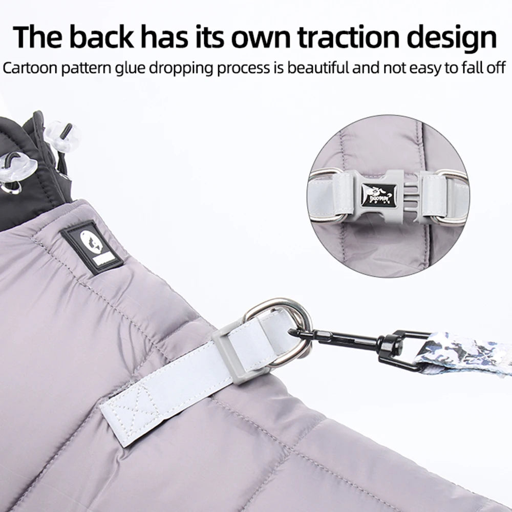 Winter Warm Thicken Pet Dog Jacket Waterproof