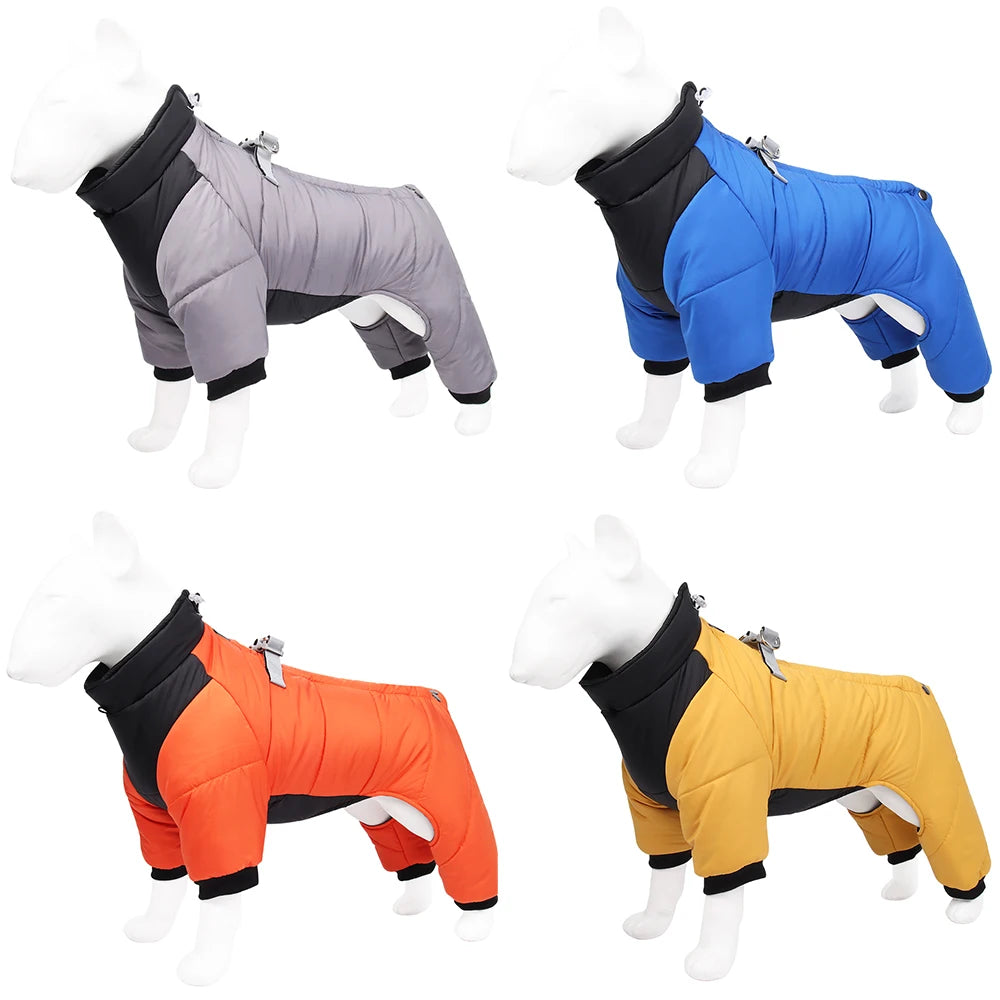 Winter Warm Thicken Pet Dog Jacket Waterproof