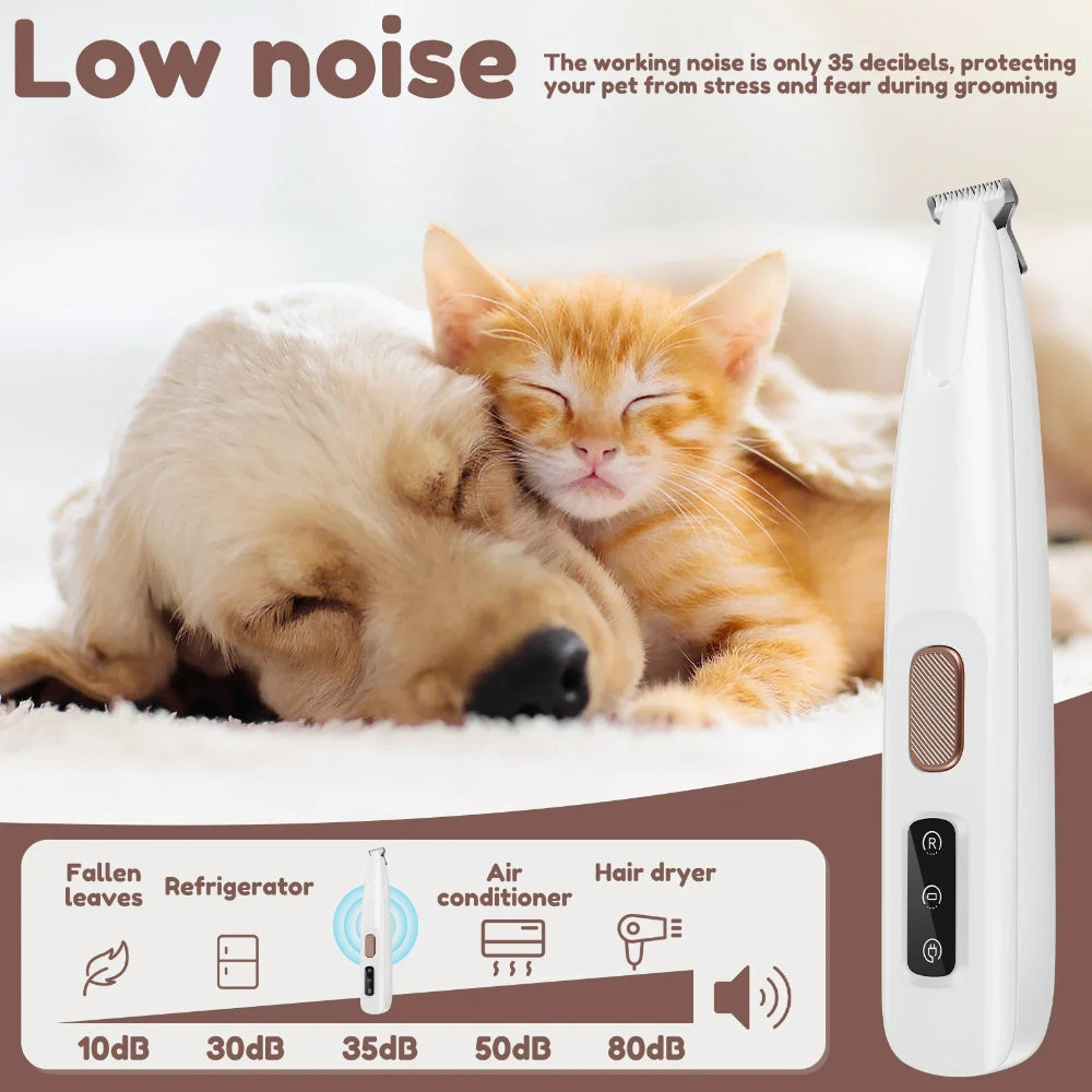 Smart LED Pet Hair Trimmer