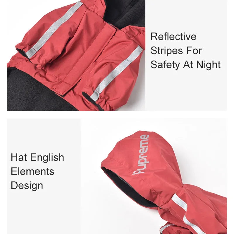 Autumn Winter Pet Dog Waterproof Warm Coat