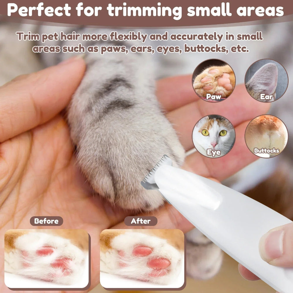 Smart LED Pet Hair Trimmer